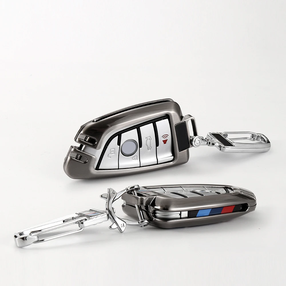 

2019 High value zinc alloy car key case cover house shell fit For BMW X1 X5 F15 X6 F16 218i F48 1 2 5 7 M Series 2016 2017 2018