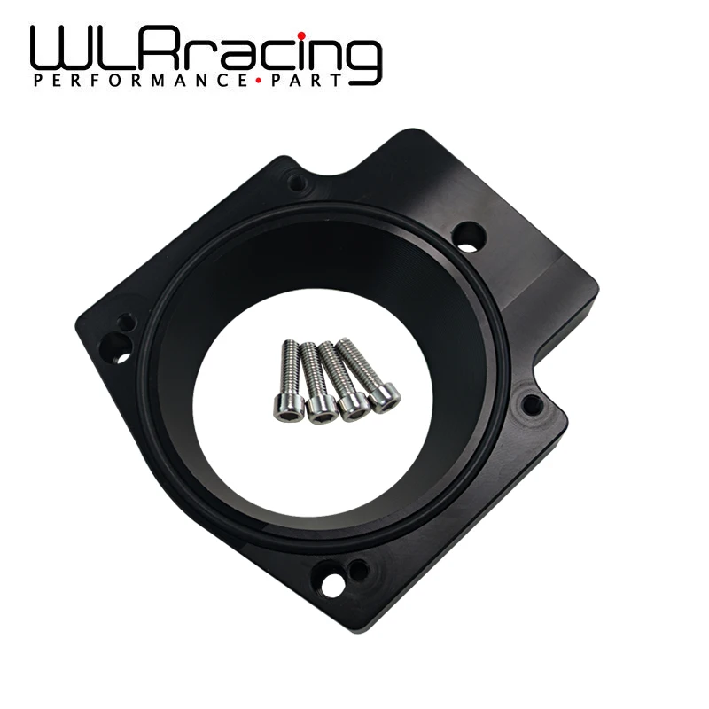 

WLR RACING - Manifold Adapter Plate for 102MM THROTTLE BODY FOR G M GEN III LS1 LS2 LS6 LSX LS4 Black WLR-TBS51