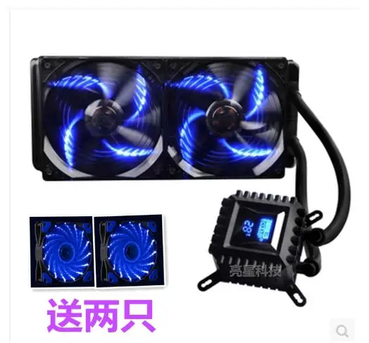 

PCCOOLER 240 water cooling CPU Liquid cooler multi-platform support AM4/1366/2011/AMD series intelligent temperature control