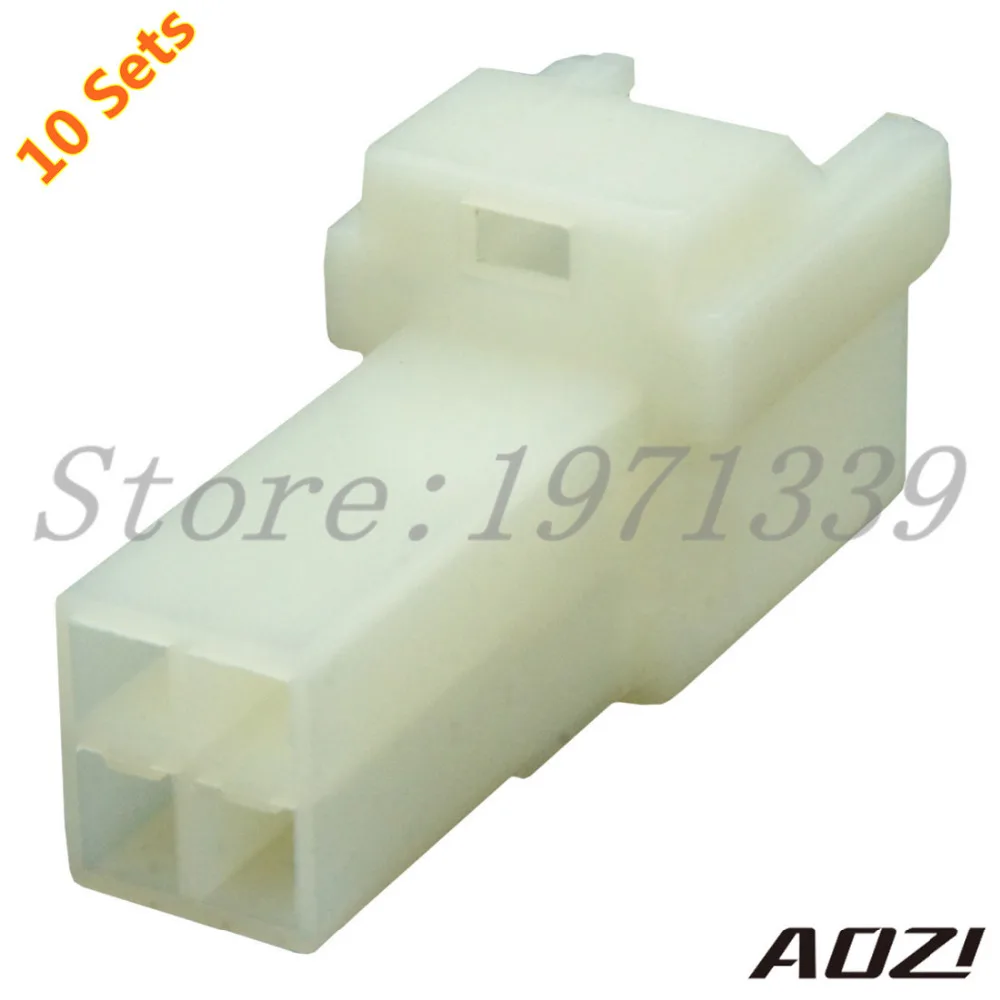 10 Sets Kit Auto Wiring Male Connector 6090 1041 Waterproof Electrical