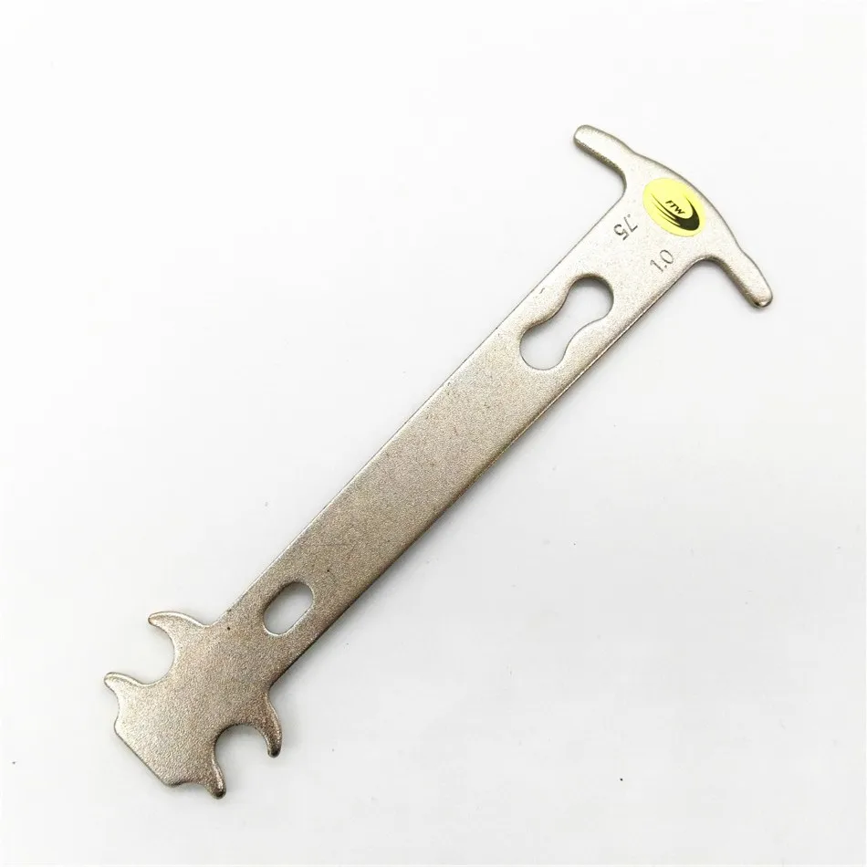 

1 Piece Stainless Steel Material Bicycle Bike Chain Checker Wear Indicator Measure Tool Universal Tool Free shipping