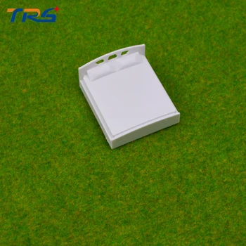 

20pcs scale 1:50 Architectural Model Making Scale Model Bed Miniature Plastic Mini Model Bed