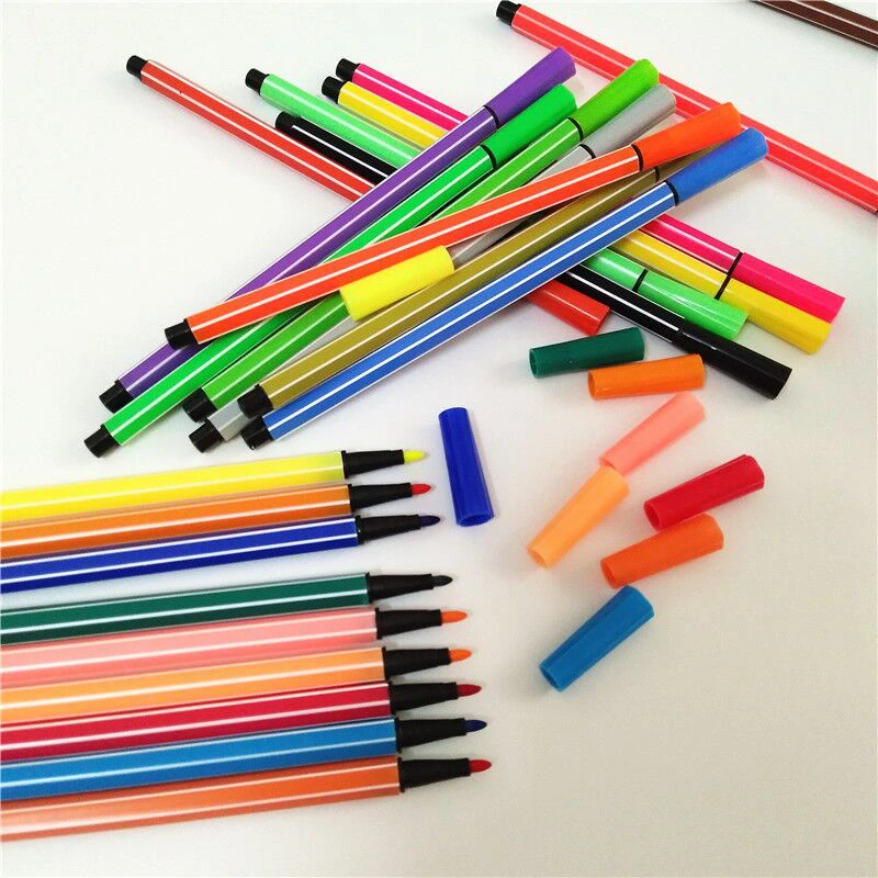 YDNZC 36 цветов, профессиональная цветная ручка, маркеры, ручка, цветная ручка, тонкий наконечник для детей, рисование, цветные книги, товары для рукоделия