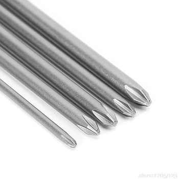 

High quality 5 Pcs 1/4'' 150mm Long S2 Magnetic Cross Head PH1 PH2 Electric Screwdriver Bit
