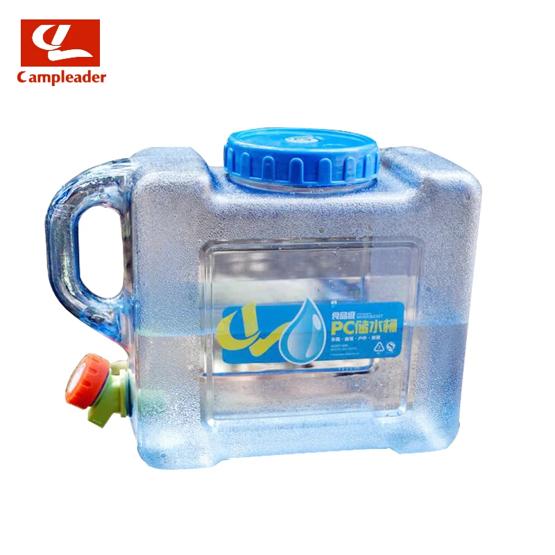 

Campleader 5L PC Water Bucket Outdoor Camping Car Durable Hiking Picnic Handy Collapsible Water Bottle Container CL130