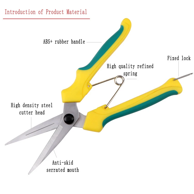 Hot New Pruning Shears Garden Bypass Pruners and Ergonomic Flower Cutter Grafting Tool Scissors Trimmer Cutter garden tool