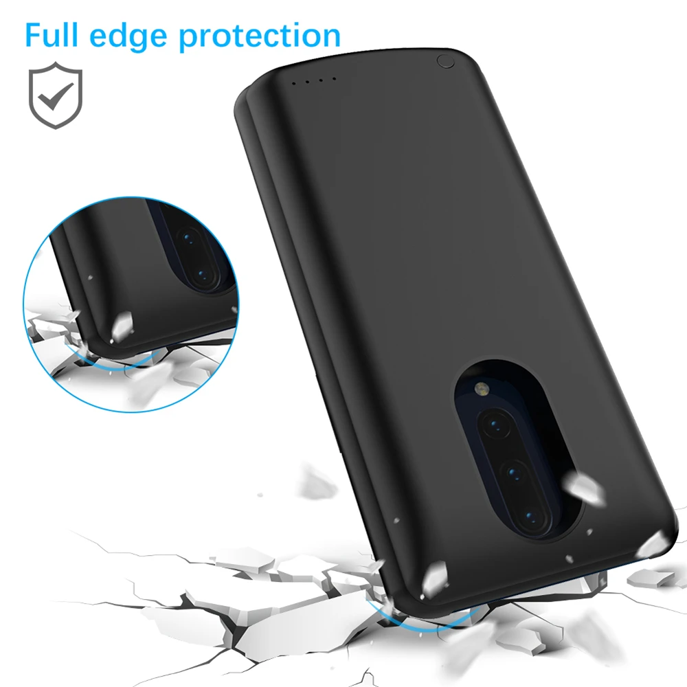 Внешнее зарядное устройство NTSPACE чехол s для Oneplus 7 Pro аккумулятора 6500 мАч