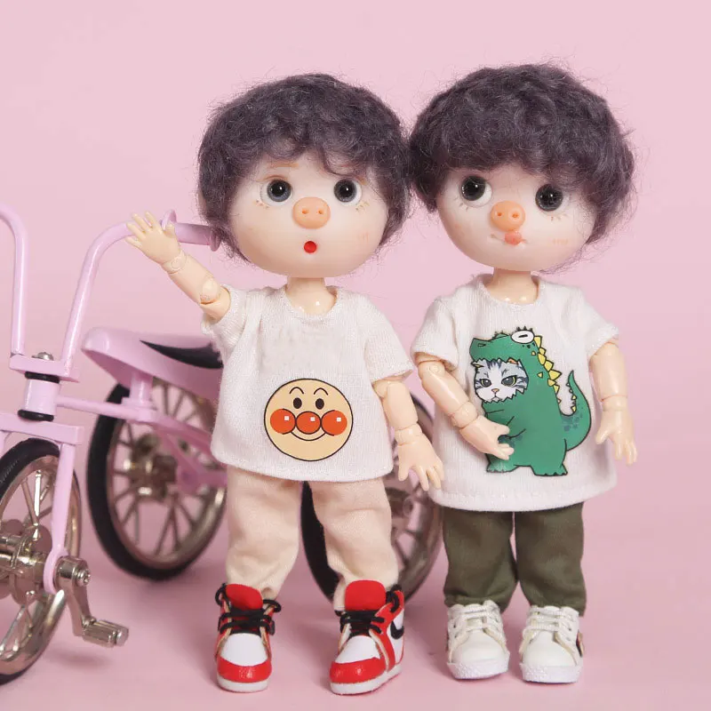 Ob11 брюки куклы 1/12 BJD одежда мини Obitsu 11 Аксессуары игрушка подарок|Куклы| |