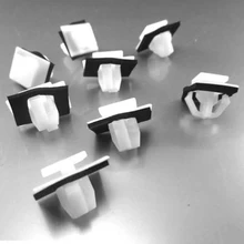 Retenue de Clips de Rivet blanc, 50 pièces, bascule de moulage 10mm pour Hyundai