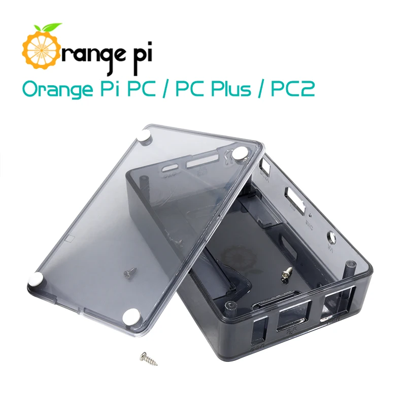 Чехол Orange Pi ABS черный подходит только для плат OPI PC/PC Plus/PC2|orange pi|orange pi caseorange pc case |