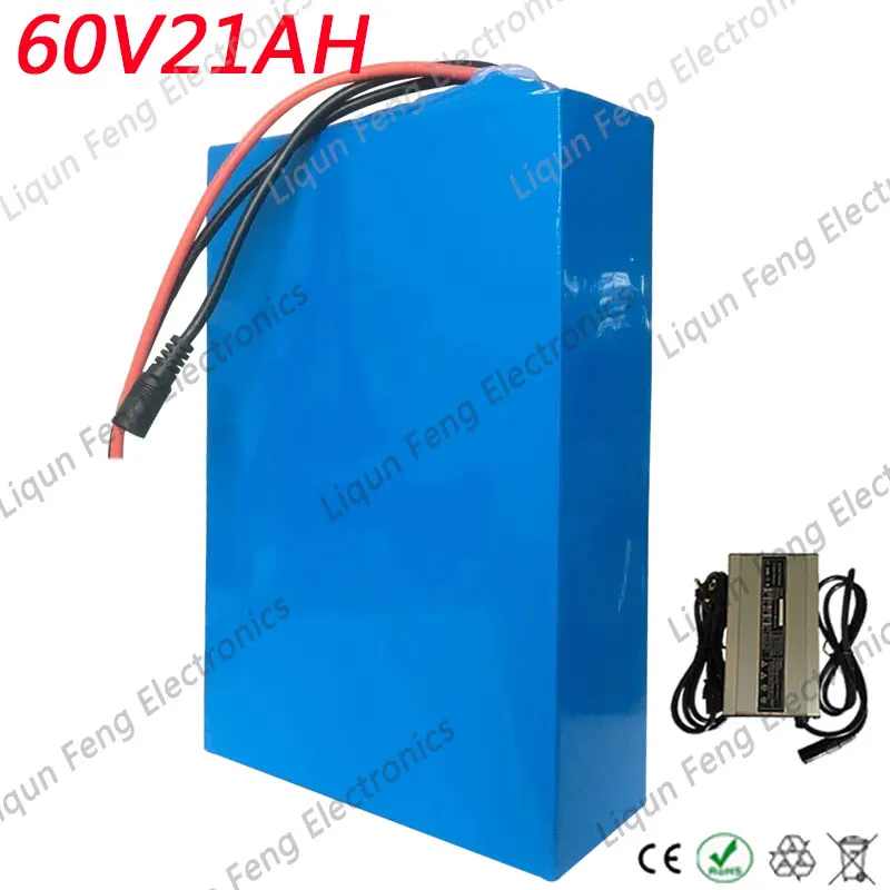Perfect US EU No Tax 60V 20AH Lithium ion battery 60V Electric Bike Battery Pack 60V Electric Scooter Battery with 67.2V 5A charger 0 Perfect US EU No Tax 60V 20AH Lithium ion battery 60V Electric Bike Battery Pack 60V Electric Scooter Battery with 67.2V 5A charger 0