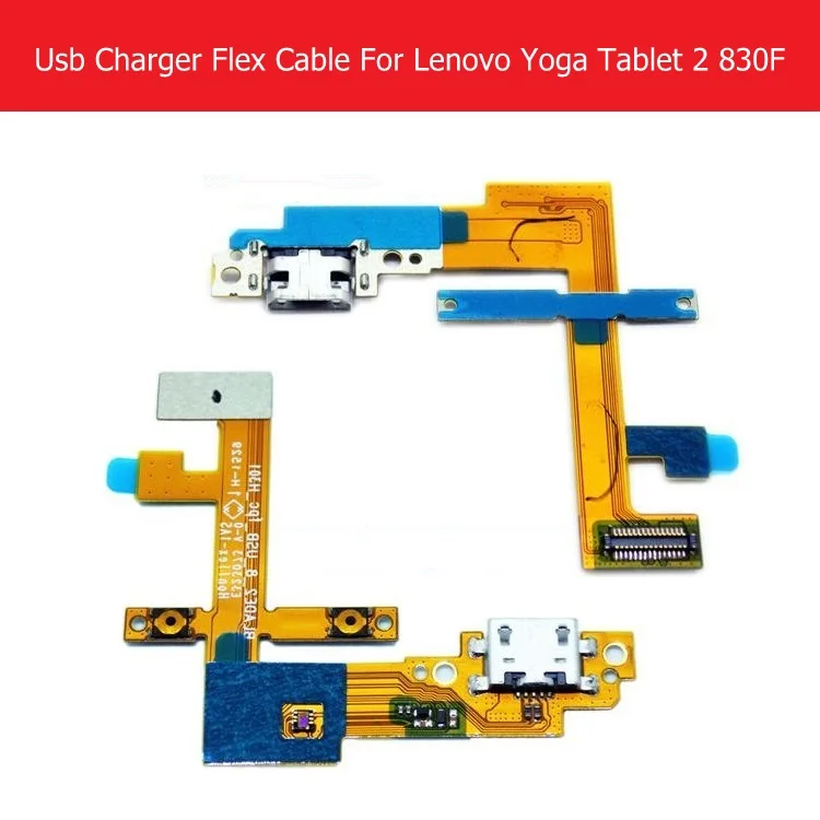 100% original USB Charger Flex Cable For Lenovo Yoga tablet 2 830F 8.0&quot Charging Connector Blade2_8_USB_FPC_h301 | Мобильные
