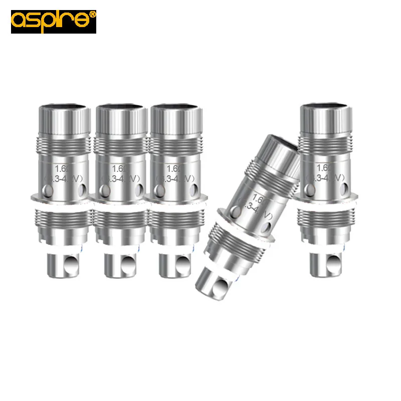 5 шт. 10 Aspire Nautilus BVC катушки 1.8ohm 1.6ohm для мини танк и 2 форсунки | Электроника