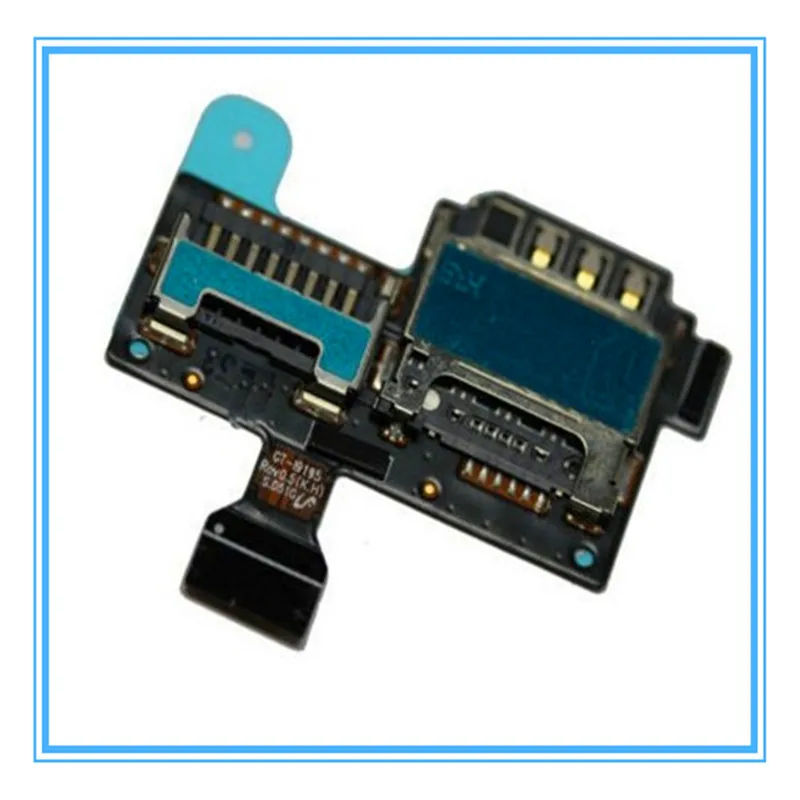 1 шт. сменный держатель для Sim карты Samsung Galaxy S4 mini i9190 i9152 i9195|flex cable|sim card slotsim holder |