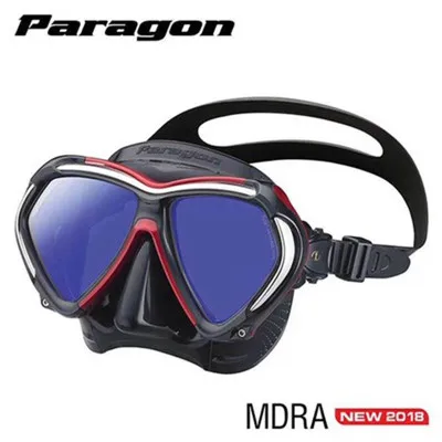 TUSA Paragon M2001SQB маска UV420 - Цвет: Красный