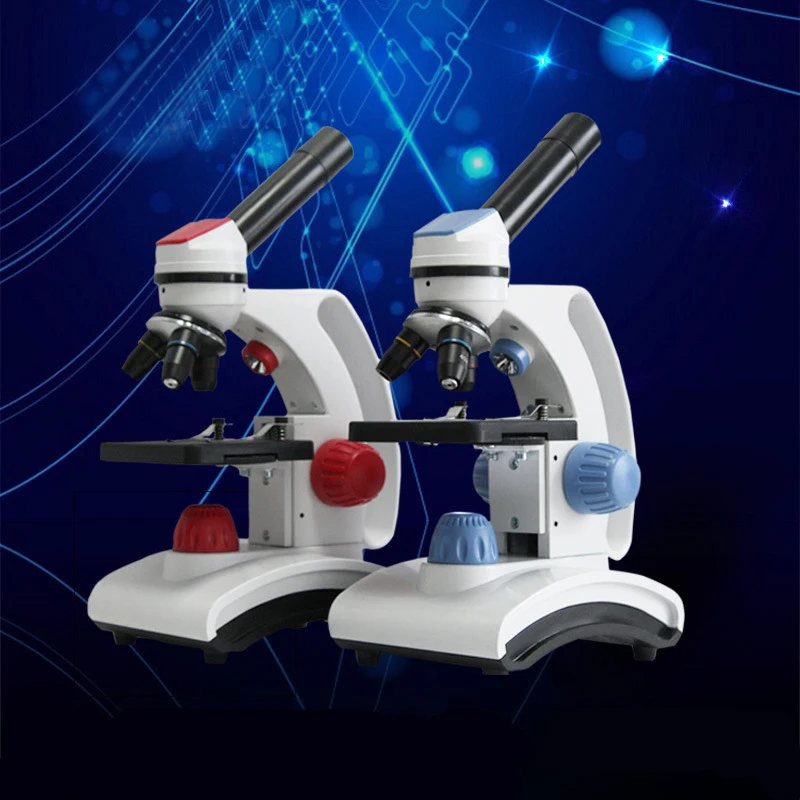 

Microscope for Kids 4x/10x/40x Magnification Levels 640x- Includes Slides, Science Experiments & Accessories Student Microscope