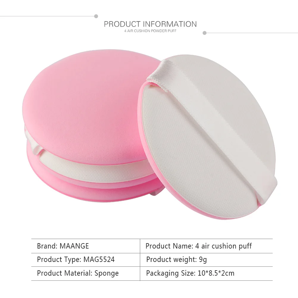 4/8 шт косметический порошок слоеный мягкий спонж для очищения кожи основа для лица макияж тела нежный крем MV99