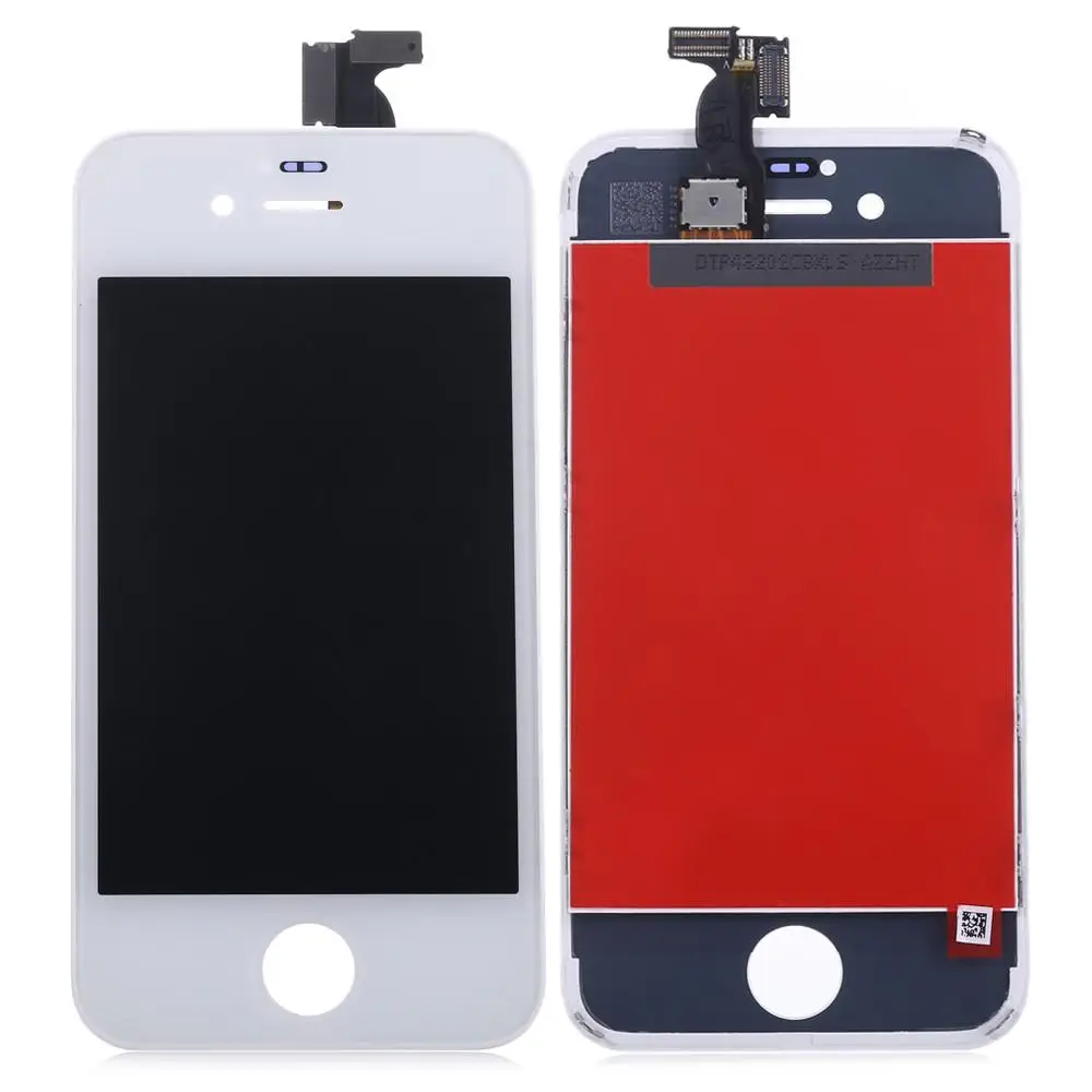 

LCD Display For iPhone 4 4s LCD Display Touch Screen Digitizer Assembly Replacement tools+tempered glass