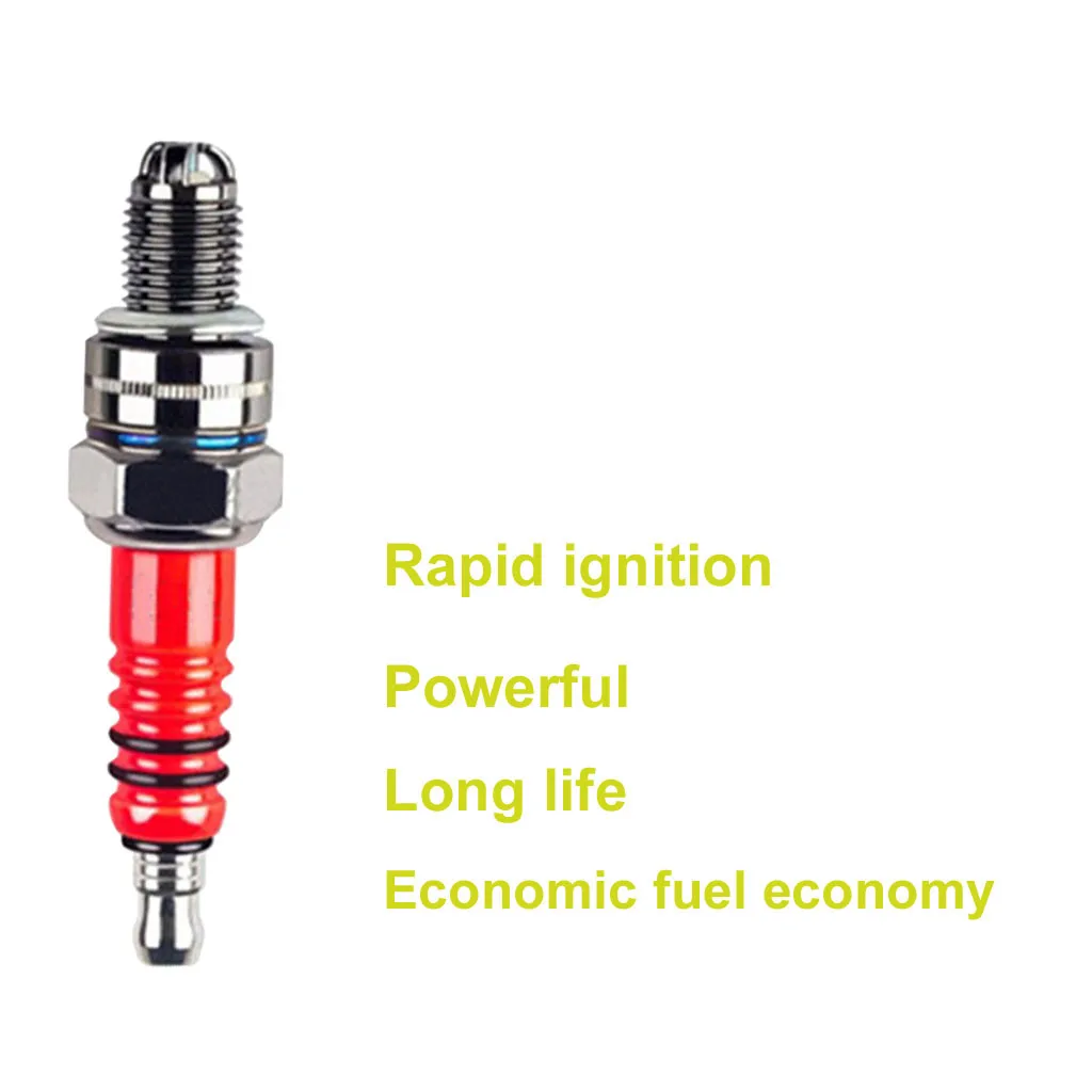 Высокопроизводительные энергосберегающие три электроды, свечи зажигания для ATV мотоциклов длительный срок службы уменьшенный углеродный депозит прочный 8Z