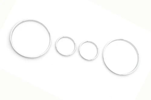 Conjunto para Bmw Styling Cromo Dashboard Bitola Anel E39