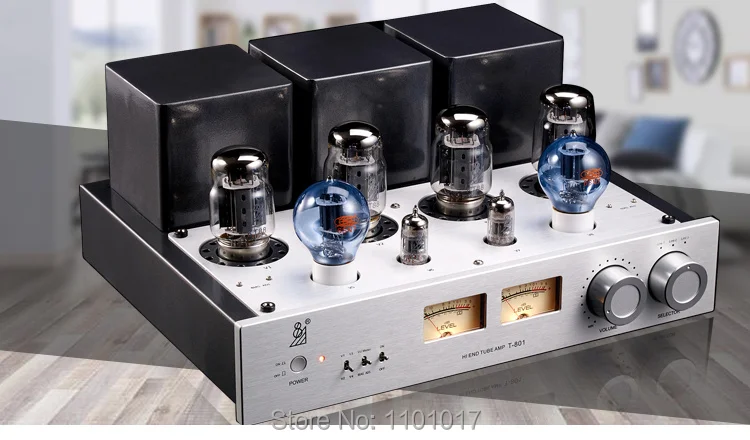 

HIFI EXQUIS T8801 KT88 Push-Pull Tube Amplifier 50Wx2 6SN7 12ax7 Preamp Tube