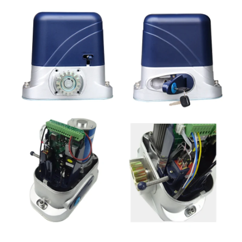 

Automatic Electric Sliding Gate Opener 600kg-1300kg,With 4m Nylon Racks And 2 Remotes complete Kit accessories optional