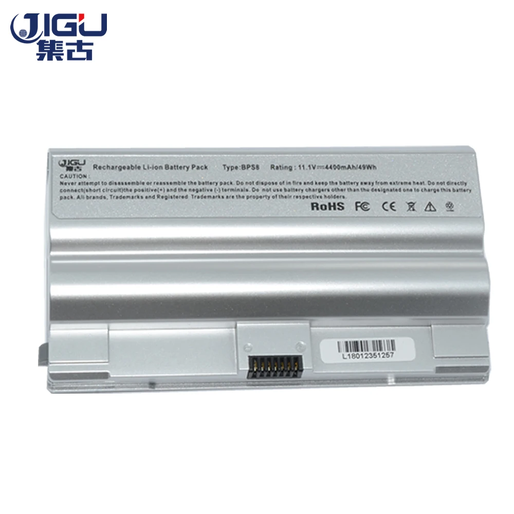 JIGU аккумулятор для ноутбука BPS8 BPS8A BPL8 VGP-BPS8 BPL8 BPL8A VGP-BPS8A VGN-FZ для sony+ без CD