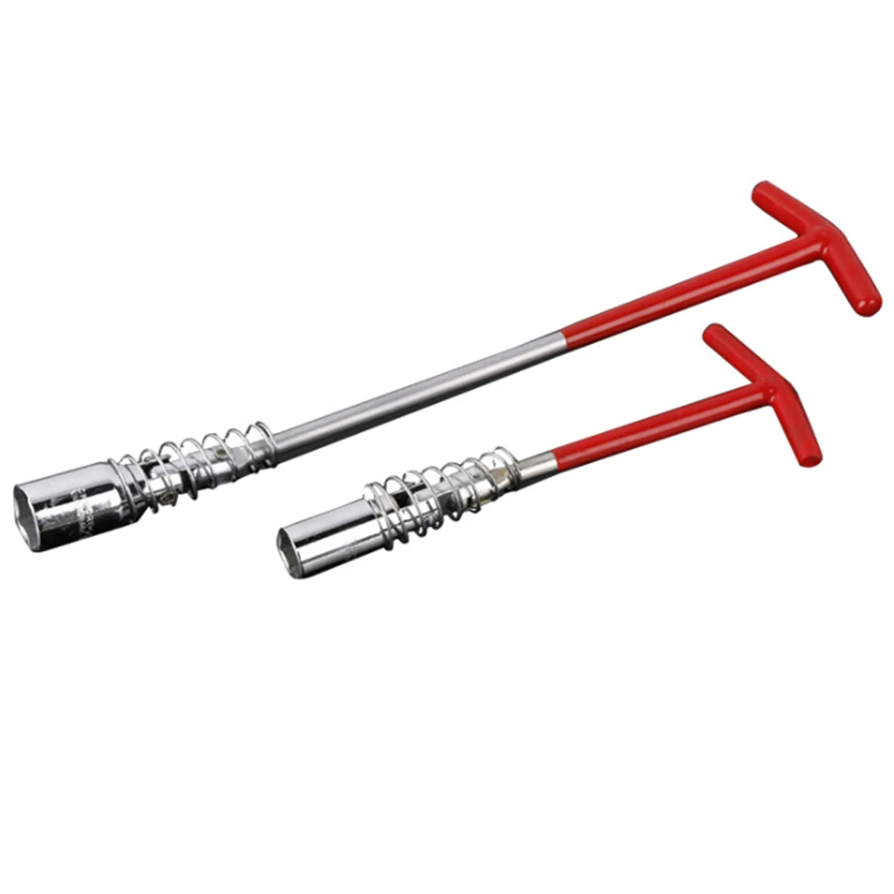 

1 Pcs Flexible Spark Plug Removal Tool Socket Wrench Installation Head T-Bar TN99