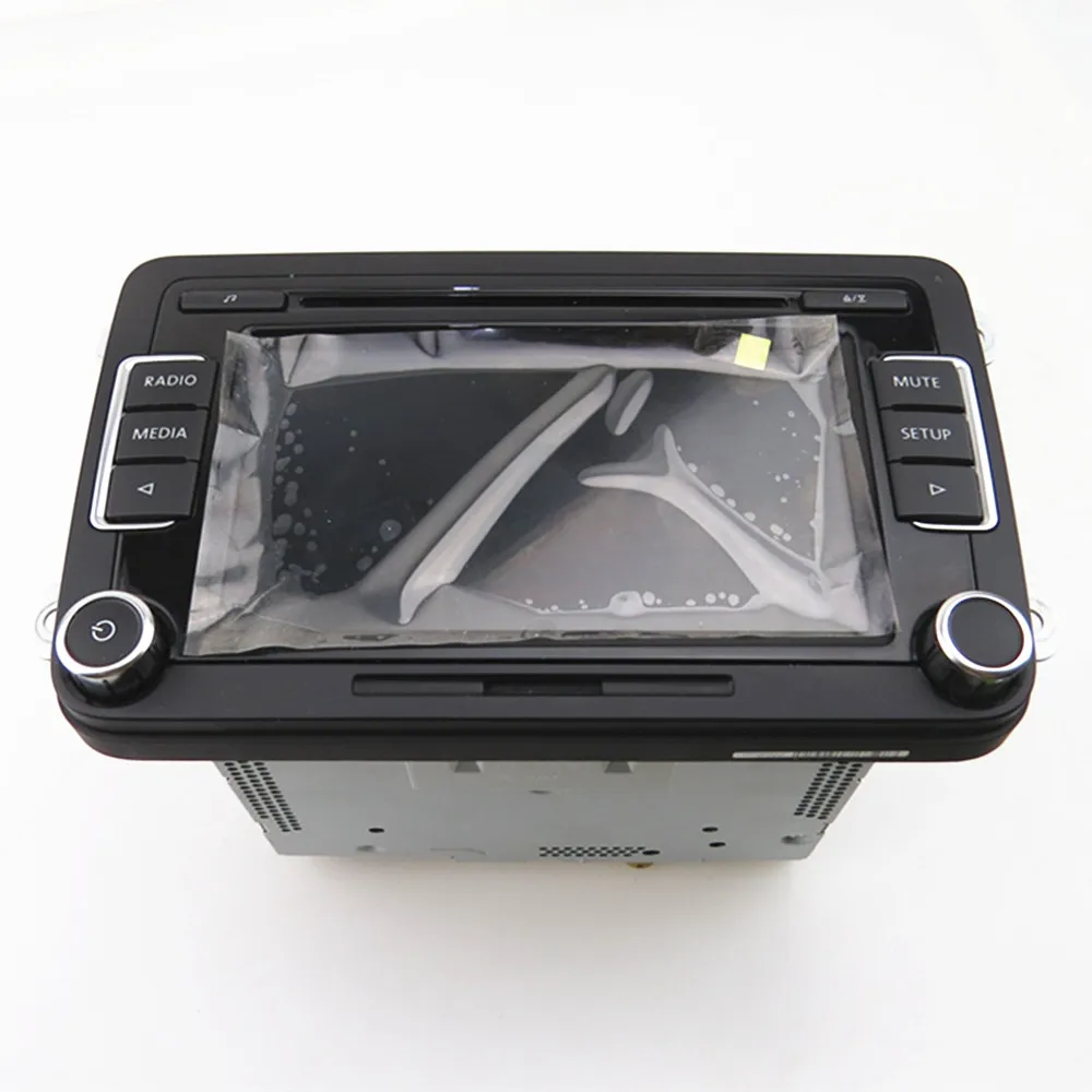 SCJYRXS Stereo Radio CD Player For Golf MK5 MK6 Touran Caddy Polo CC