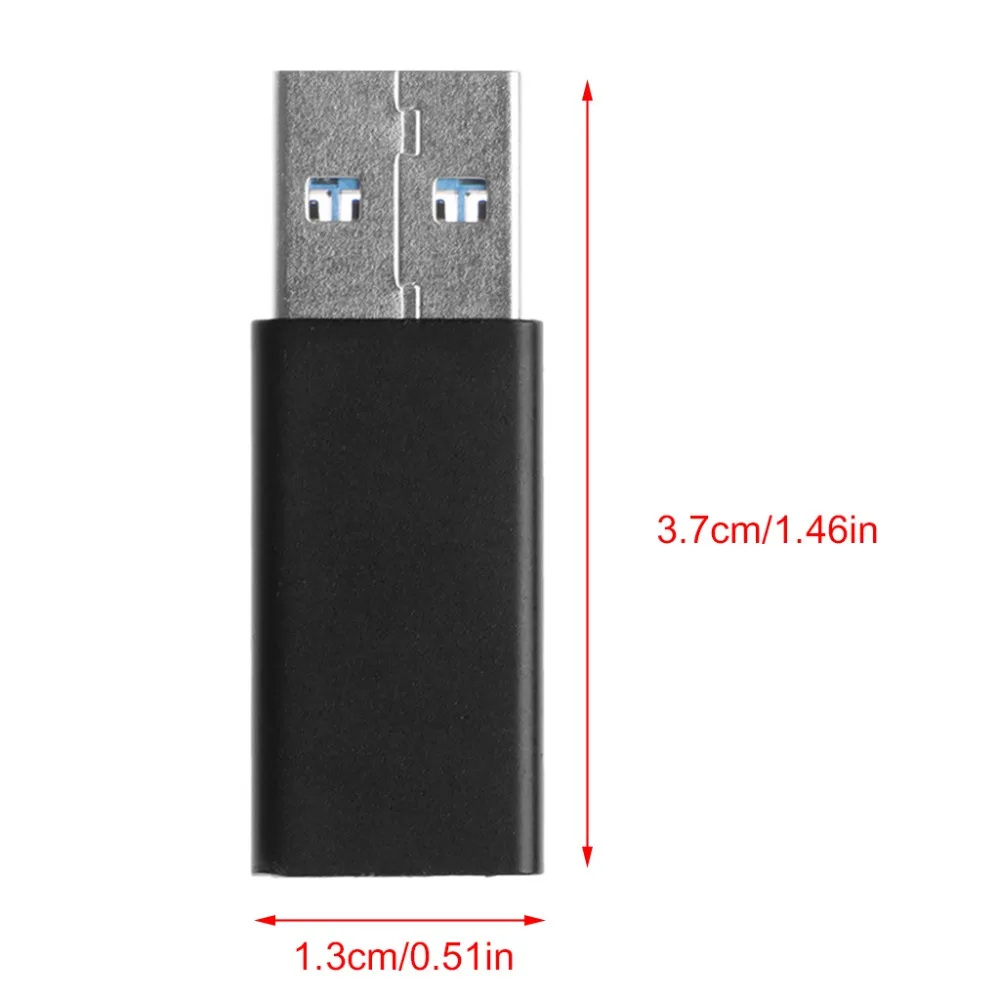 New-USB-3-0-Type-A-Male-To-USB-3-1-Type-C-Female-Converter-Adapter