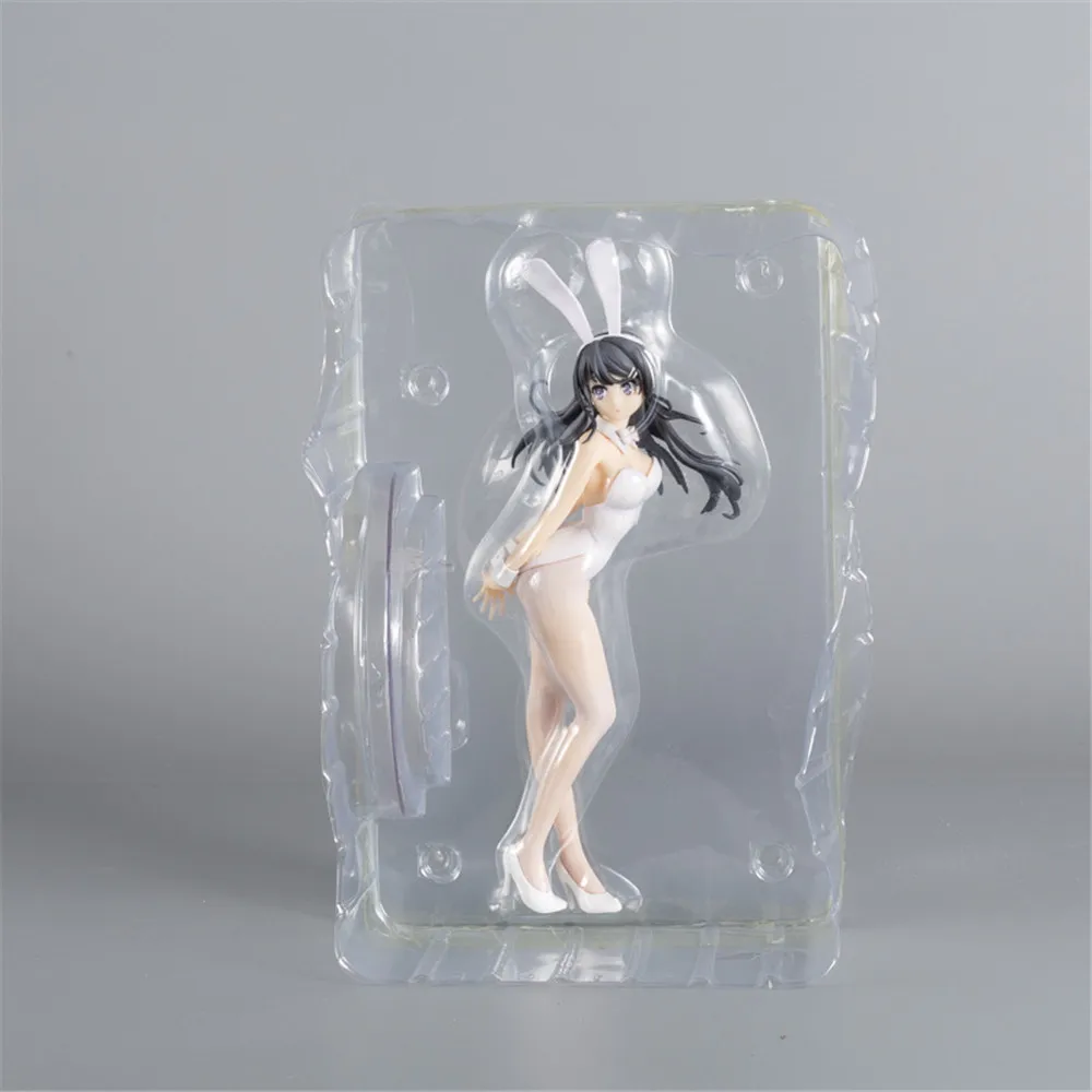 Фигурки героев аниме Bunny Girl Sexy Rascal Not Dream Senpai Sakurajima Mai черные и белые