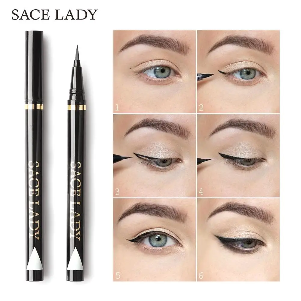SACE LADY жидкая подводка для глаз Водостойкая Подводка макияжа черный карандаш
