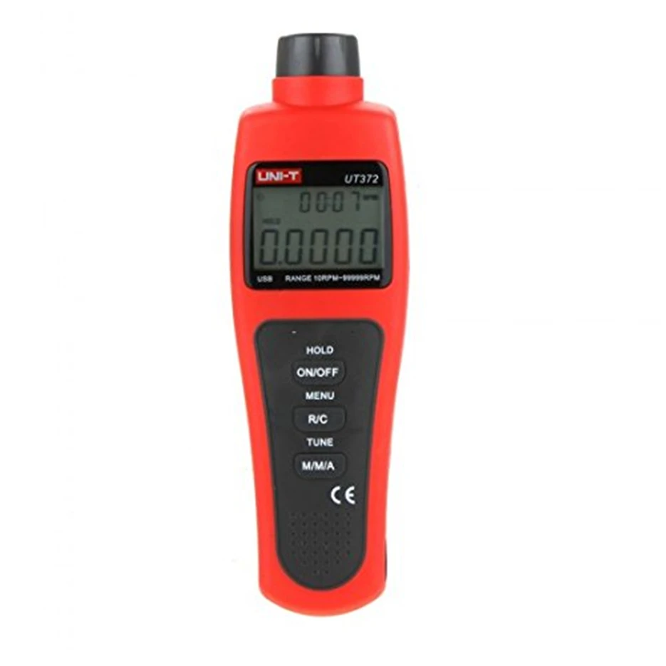 

UNI-T UT372 Non-Contact Tachometers USB Interface Range 10RPM-99999RPM Speed Monitor With USB Inter