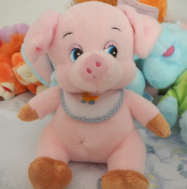 Russian language intelligent singing song pig doll...