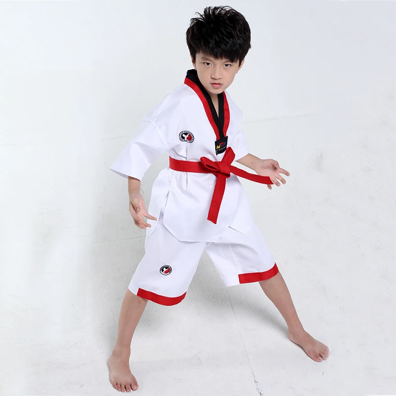 

Children's dance clothing sleeves long-sleeved girls Taekwondo clothing boys dance practice clothing martial arts clothing