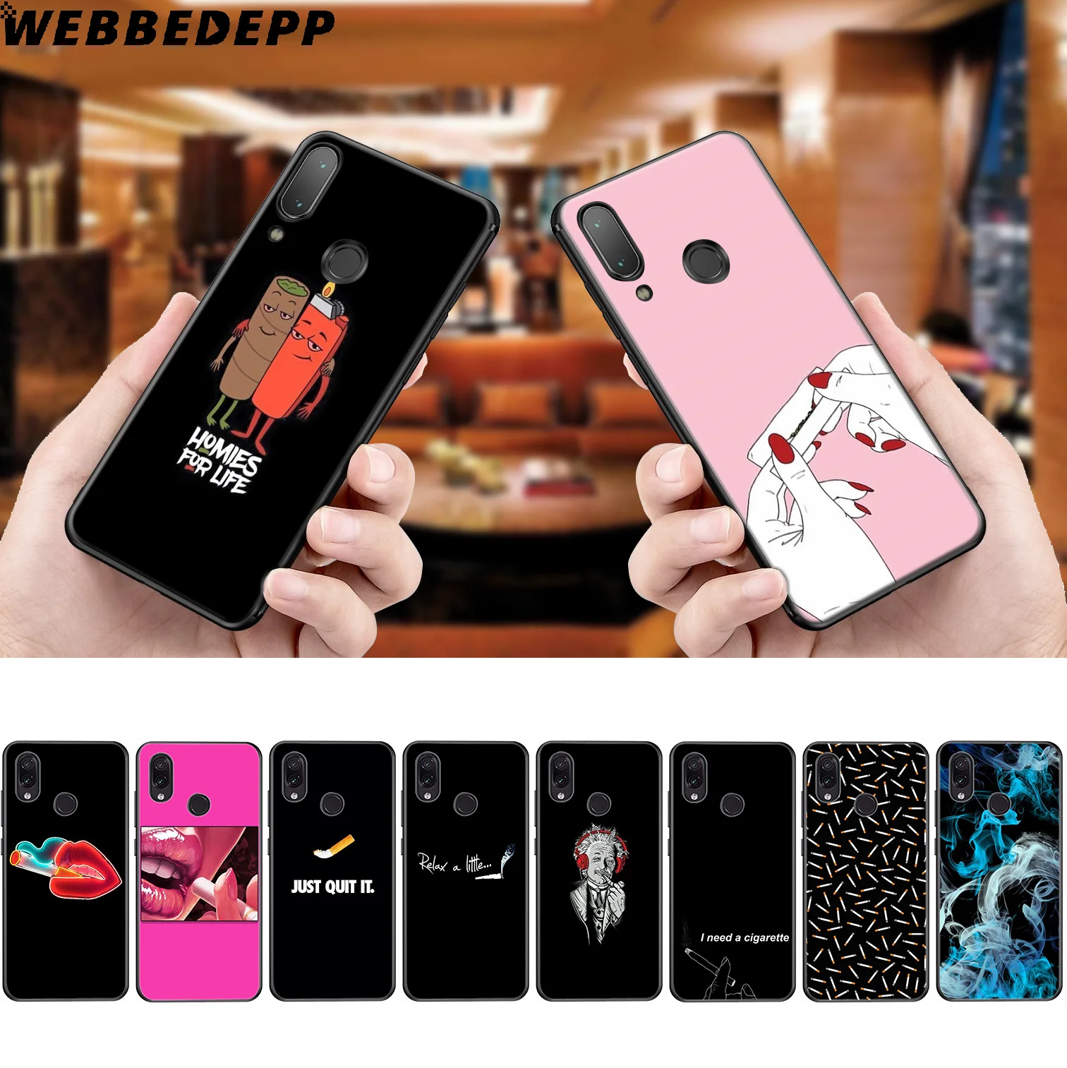 WEBBEDEPP сигарета мягкий чехол для Xiaomi Redmi K20 7A 4A 4X 5 5A 6 6A S2 Note 8 4 7 Pro Plus Prime |
