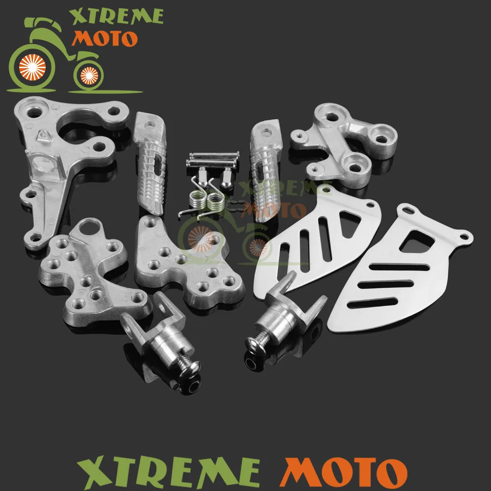 Передние Подножки для всадника подножки ног ножной упор Педальный штатив