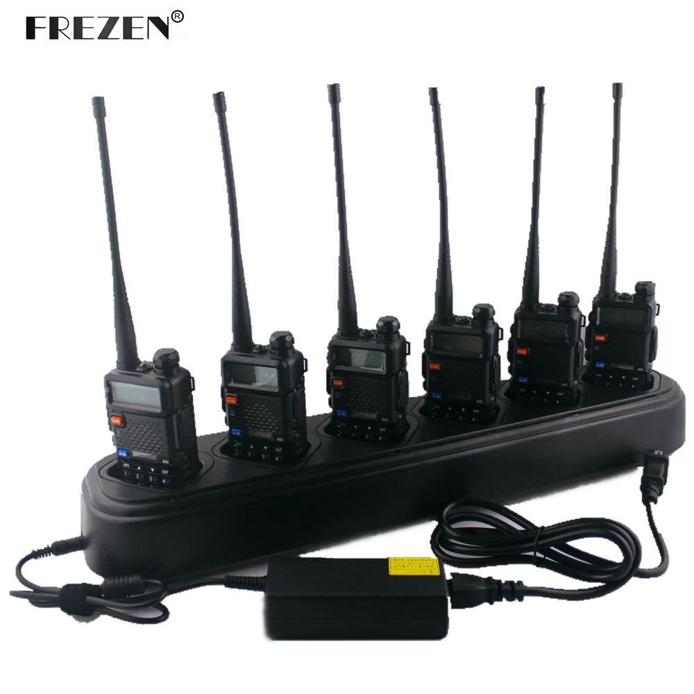 

Single-Row Six-Way Universal Rapid Charger for Baofeng UV 5R POFUNG UV- 5R 5RA/B/C/D/E PLUS