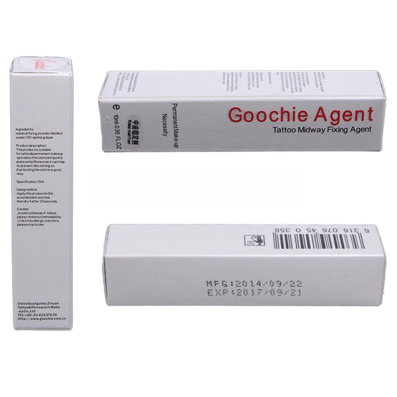 

Permanent Makeup ink Fixing Agent Effective Lock the Color Tattoo Assistance 10g/pcs