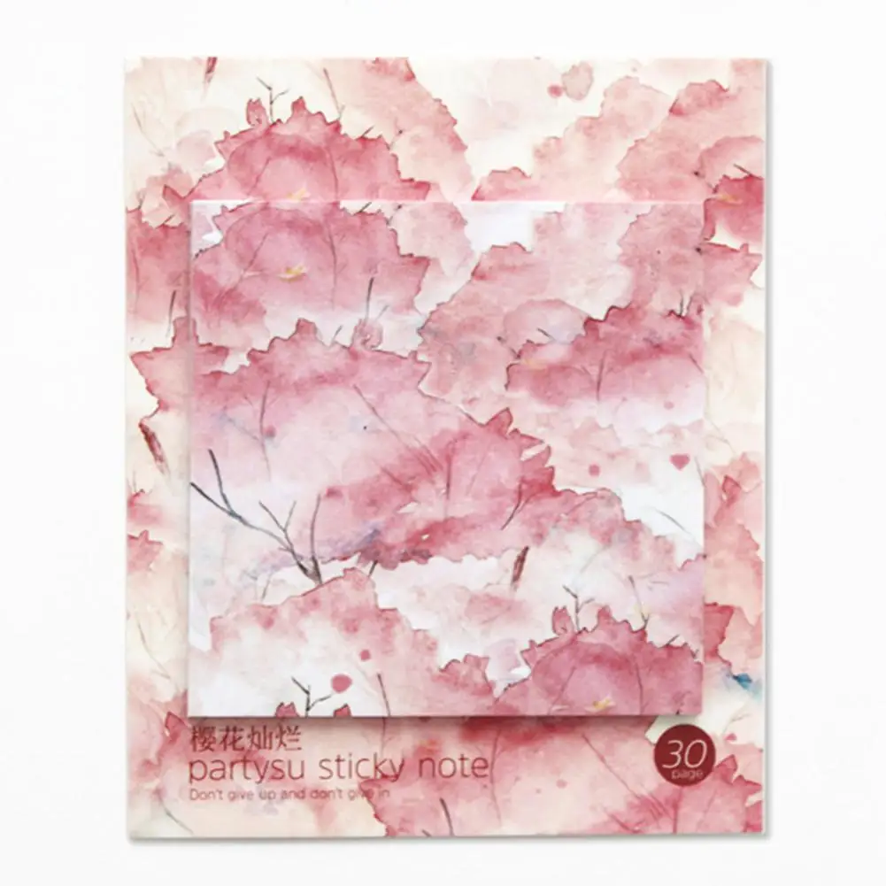 Не красивый квадратный стикер с принтом - Цвет: Cherry blossom