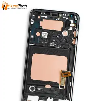 100% Tested 6.0'' For LG V35 ThinQ LCD Display Touch Screen Digitizer Assembly With Frame For LG V30+ V30 Plus LCD Free Shipping