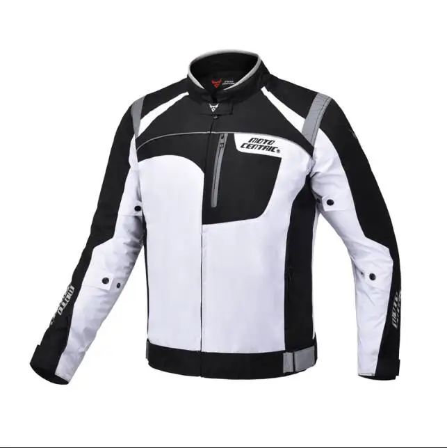 Новая весенне-зимняя отражательная куртка для мотоциклов, Мужская мотоциклетная одежда, набор, мотоциклетная Экипировка, Мужская защита, для мотокросса, для любителей - Цвет: Черный