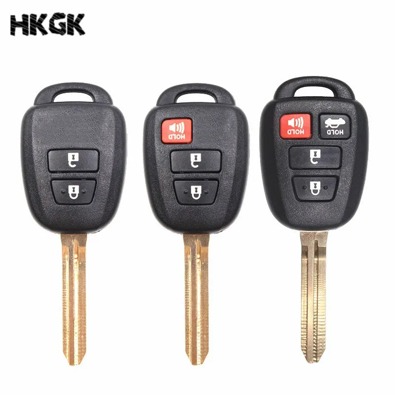 KEYECU-1x-2x-for-Toyota-RAV4-Prius-C-Replacement-Remote-Car-Key-Shell-Case-2-3