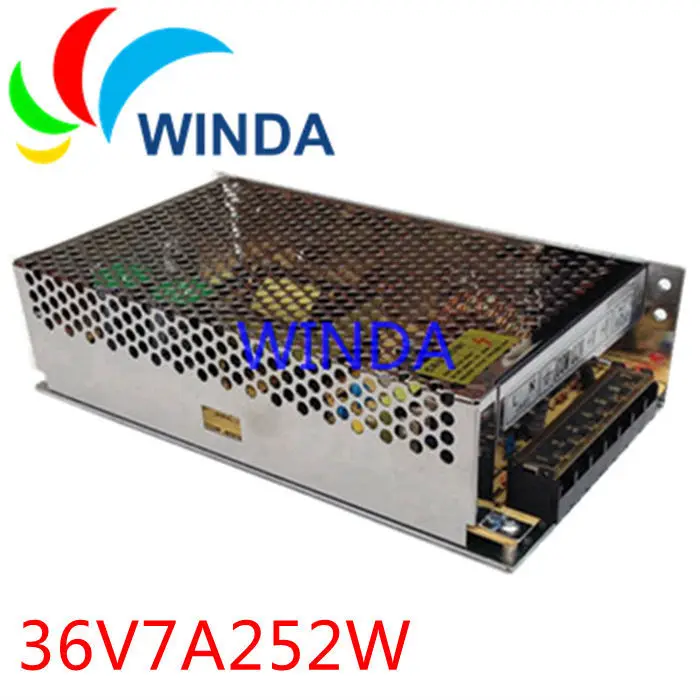 

252W switching power supply output 36V7A full range can be applies for all countries centralized power supply