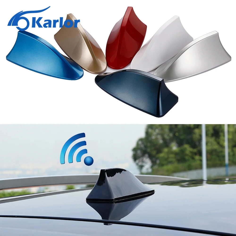 Универсальная Антенна для радиосигнала Shark Fin VW Polo Ford Kuga Chevrolet Cruze Nissan qashqai Peugeot Toyota