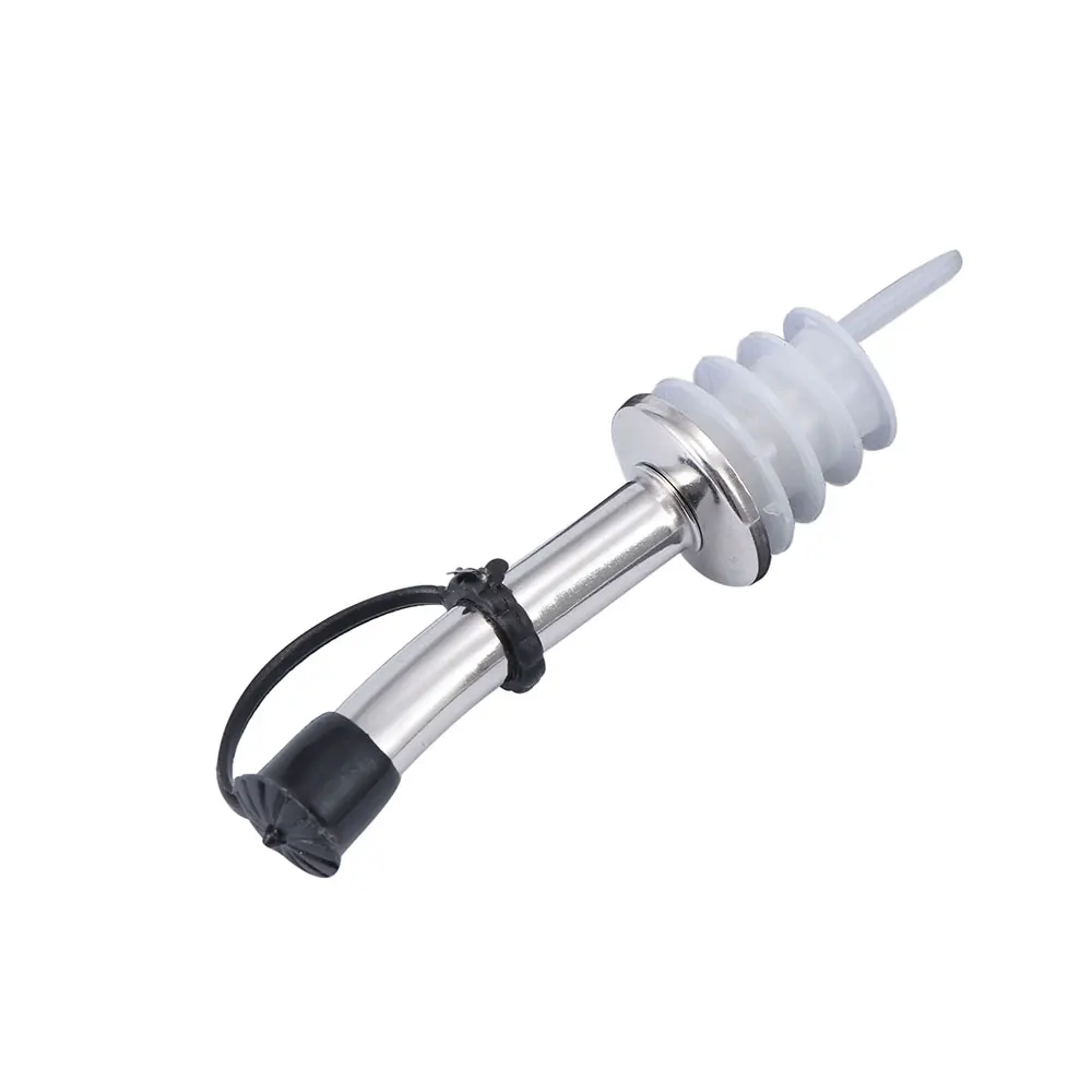 1pc Stainless Steel Plastic Oil Bottle Cork with Stopper Dispenser