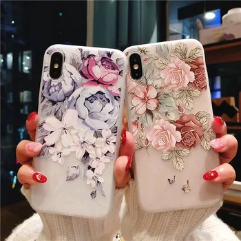 Rose Floral Cases For iPhone 2