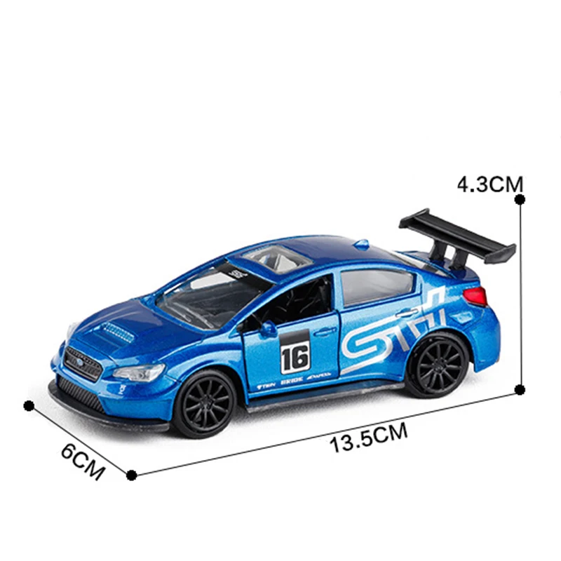 Высокая модель моделирования автомобиля изысканный Diecasts Rally WRC автомобилей Roadster