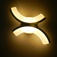 12 Вт светодиодный настенный светильник лампа с креплением современный декор ночника Гостиная проход Спальня Холл гостиница Бар Белый с теплым белым светом