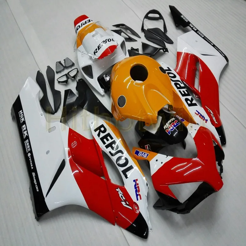 Мотоциклетный обтекатель для HONDA CBR1000RR 2004-2005 CBR 1000 RR 04 05 обвес+ Botls+ литьевая ФОРМА СЕРЫЙ M2